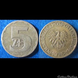 5 zlotych 1976