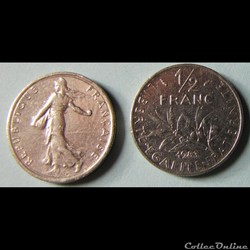 1/2 franc SEMEUSE 1983