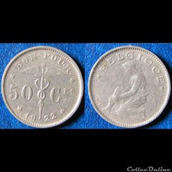 50 centimes type Bonnetain (fr) 1922