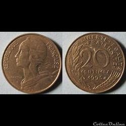 20 centimes Marianne 1995