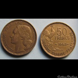 50 francs GUIRAUD 1953