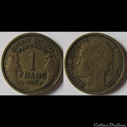 1 franc Morlon 1932