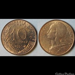 10 centimes MARIANNE 1995