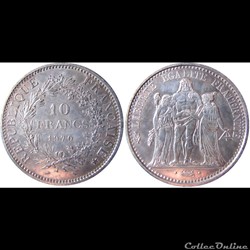 10 francs Hercule 1970
