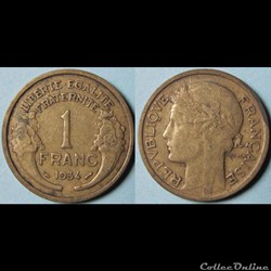 1 franc Morlon 1934