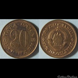 20 para 1980