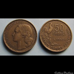 50 francs GUIRAUD 1952