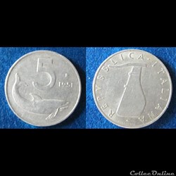 5 lires 1951
