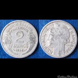 2 francs Morlon 1946