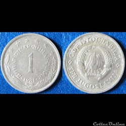 1 dinar 1981