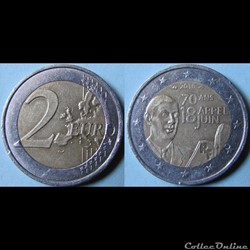 2 euros Appel du 18 juin 1940 (2010)