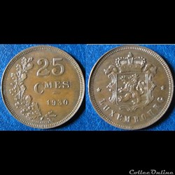 25 centimes (cuivre) 1930