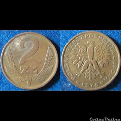 2 zlote 1976