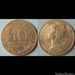 10 centimes MARIANNE 1983