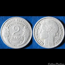 2 francs Morlon 1950