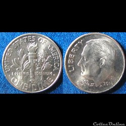 10 cents Roosevelt (dime) 2015 P