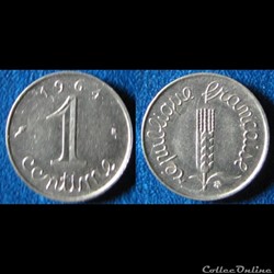 1 centime Epi 1964