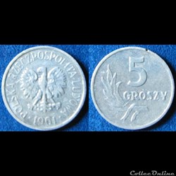 5 groszy 1961
