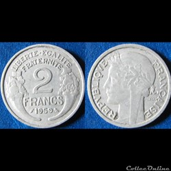 2 francs Morlon 1959