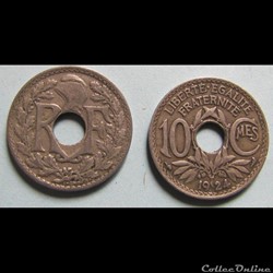 10 centimes LINDAUER 1924