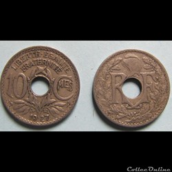 10 centimes LINDAUER 1927