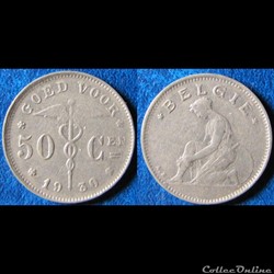 50 centimes type Bonnetain (nr) 1930