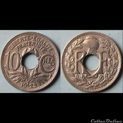 10 centimes Lindauer (Poissy) 1923