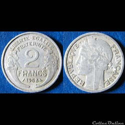 2 francs Morlon 1958