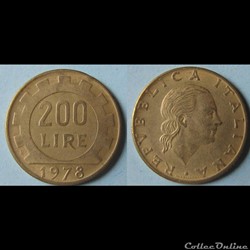 200 lires 1978