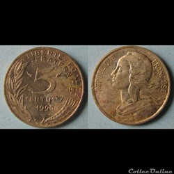 5 centimes MARIANNE 1990