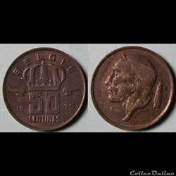 50 centimes (type mineur, nr) 1979