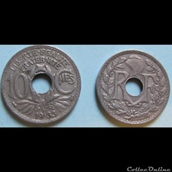 10 centimes LINDAUER 1933