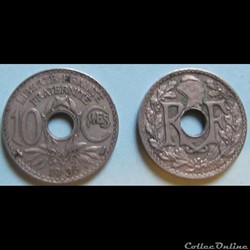 10 centimes LINDAUER 1935