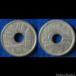 25 pesetas Castilla y Leon (1995)