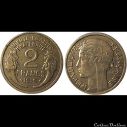 2 francs Morlon 1936