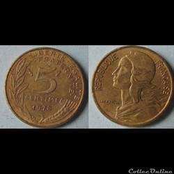 5 centimes MARIANNE 1978
