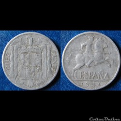 10 centimos cavalier ibérique 1941
