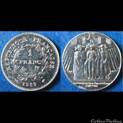 1 francs Etats Généraux 1989
