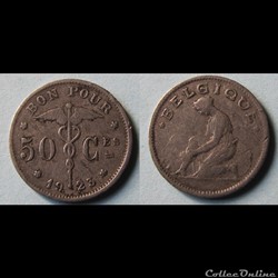 50 centimes type BONNETAIN 1923