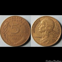 5 centimes Marianne 1983