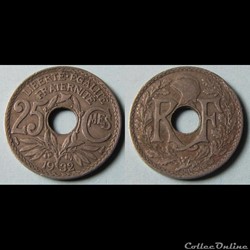 25 centimes LINDAUER 1932