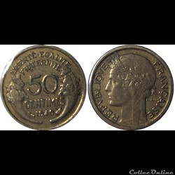 50 centimes Morlon 1940