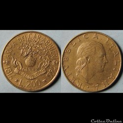 200 lires Carabinier 1994