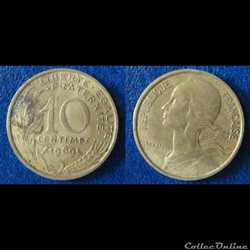 10 centimes MARIANNE 1969