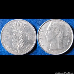 5 francs (type cérès, fr) 1975