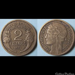 2 francs Morlon 1937