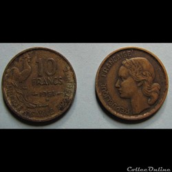 10 francs GUIRAUD 1951 B