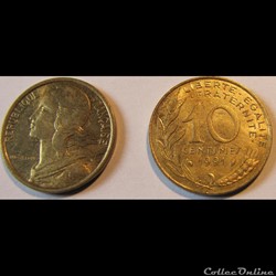 10 centimes MARIANNE 1991