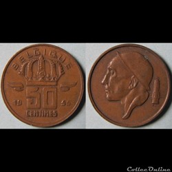 50 centimes (type Mineur, fr) 1955