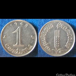 1 centime Epi 1968